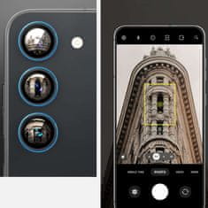 NEW Spigen Optik.tr "ez fit" ščitnik za kamero 2 paketa za Samsung Galaxy S23 / S23+ Plus Black