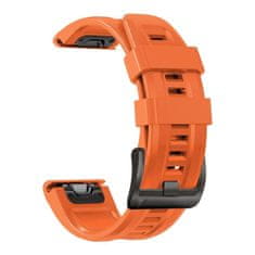 Miramarket Športni trak Iconband za Garmin Fenix 5 / 6 / 6 Pro / 7 Orange