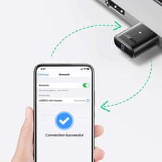 NEW UGREEN CM390 Bluetooth 5.0 USB adapter (črn)