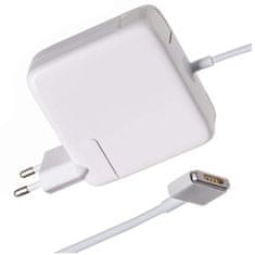 NEW Alogy MacBook polnilec Napajalnik za Apple MacBook MagSafe 2 T-type 45W Bela