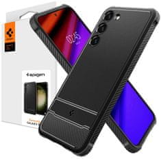 Spigen Spigen Rugged Armor zaščitno ohišje za telefon Samsung Galaxy S23 Matte Black