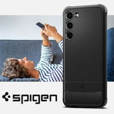 Spigen Spigen Rugged Armor zaščitno ohišje za telefon Samsung Galaxy S23 Matte Black