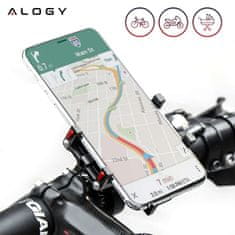 Miramarket Alogy Bike Handlebar telefonski nosilec za 55-95mm za kolo motorni skuter Black