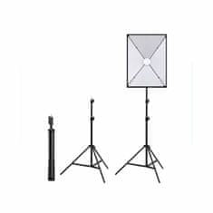 Puluz Studijski set LED softbox Puluz 50x70cm, stativ, LED žarnica 1 kos PU5070EU