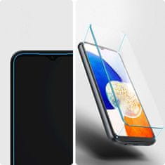 NEW Spigen Glas.tR Slim 2-pack kaljeno steklo za Samsung Galaxy A14 5G Clear