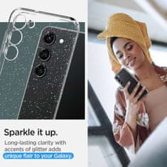 Spigen Tekoče zračno barvno ohišje za Samsung Galaxy S23 Glitter Crystal