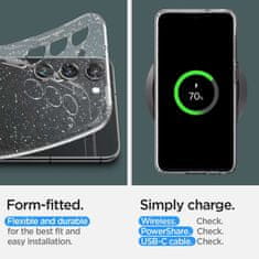 Spigen Tekoče zračno barvno ohišje za Samsung Galaxy S23 Glitter Crystal