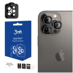 3MK Zaščitno steklo za kamero 3mk Lens Pro za iPhone 14 Pro/ 14 Pro Max Graphite