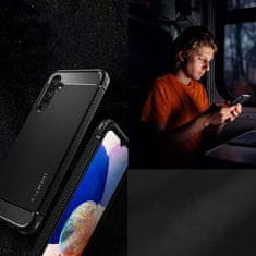 Spigen Spigen Rugged Armor zaščitno ohišje za telefon Samsung Galaxy A14 5G/ LTE Matte Black