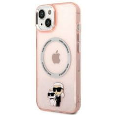 Karl Lagerfeld Karl Lagerfeld KLHMP14MHNKCIP etui za iPhone 14 Plus 6,7" hardcase Iconic Karl&amp;Choupette Magsafe