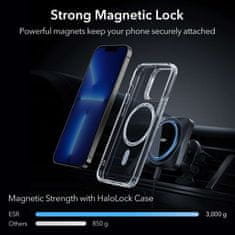 ESR ESR Halolock Cryoboost avtomobilski nosilec za magnetno rešetko MagSafe Frosted Onyx