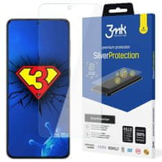 3MK Zaščitna folija za Samsung Galaxy S23 3mk Silver Protection+ 7H protivirusni program za celoten zaslon