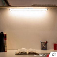 NEW Alogy Magnetna LED luč Magnetna svetloba LED pod omarico Alogy Magnetna LED luč pohištva stenska luč za garderobo kuhinjska soba Bela