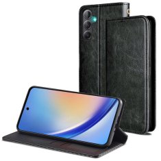 Miramarket Zaščitni ovitek z zaklopko usnjene denarnice Alogy Wallet Case ovitek za telefon za Samsung Galaxy A54 5G Black