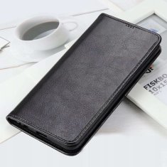 Miramarket Zaščitni ovitek z zaklopko usnjene denarnice Alogy Wallet Case ovitek za telefon za Samsung Galaxy A54 5G Black