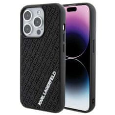 Karl Lagerfeld Karl Lagerfeld KLHCP15L3DMKRLK etui za iPhone 15 Pro 6,1" black/black hardcase 3D Rubber Multi Logo