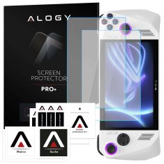 Miramarket 2x kaljeno steklo za zaslon konzole Asus ROG Ally Alogy Screen Protector Pro+ 9H