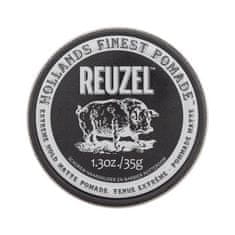 Reuzel Hollands Finest Pomade Extreme Hold Matte Pomade mat pomada za lase z izjemno močno fiksacijo 35 g za moške