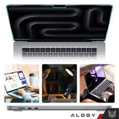 Miramarket Mat zaščitna folija za MacBook Pro 14 (2023-2021) Alogy Screen Protect Film z Anti Blue filtrom