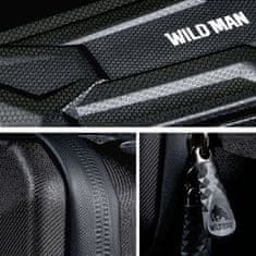 WILD MAN Wildman Hard Shell kolesarska torba XT4 Etui kolesarska torba motorno kolo pod okvirjem 1.5L Black