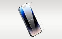NEW Baseus Corningovo kaljeno steklo za iPhone 14 Pro Max s protiprašnim filtrom