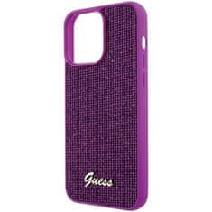 Guess Guess GUHCP15XPMSDGSF etui za iPhone 15 Pro Max 6,7" fuksija/fuschia trdi ovitek Disco Metal Script