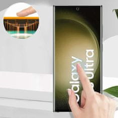 NEW 3mk HardGlass Max FingerPrint FP kaljeno steklo za Samsung Galaxy S23 Ultra