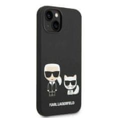 Karl Lagerfeld Karl Lagerfeld KLHMP14SSSKCK trdi ovitek za iPhone 14 6,1" tekoči silikon Karl &amp; Choupette Magsafe case