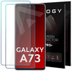 Miramarket 2x Alogy 9H kaljeno steklo za zaščito zaslona za Samsung Galaxy A73