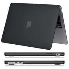 Miramarket Ohišje za Macbook Air 15 M2 2023 A2941 Ohišje mat Alogy Hard Cover Black