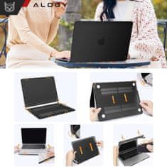 Miramarket Ohišje za Macbook Air 15 M2 2023 A2941 Ohišje mat Alogy Hard Cover Black