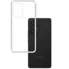 3MK Silikonski zaščitni ovitek za Samsung Galaxy A53 5G 3mk Clear Case TPU