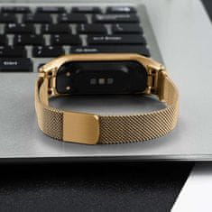 Miramarket Milanska zapestnica Alogy iz nerjavečega jekla za Samsung Galaxy Fit 2 SM-R220 Gold