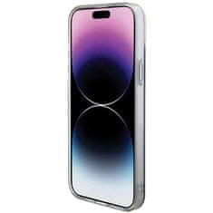 Guess Guess GUHMP15LHITSK etui za iPhone 15 Pro 6,1" večbarvni/dugasti trdi ovitek IML Iridescent MagSafe