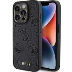 Guess Originalni trdi etui GUESS GUHCP15XP4EPMK za iPhone 15 PRO MAX (Quilted 4G Classic / black)