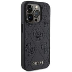 Guess Originalni trdi etui GUESS GUHCP15XP4EPMK za iPhone 15 PRO MAX (Quilted 4G Classic / black)