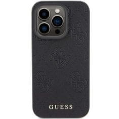 Guess Originalni trdi etui GUESS GUHCP15XP4EPMK za iPhone 15 PRO MAX (Quilted 4G Classic / black)