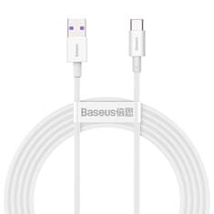 BASEUS 2 m Baseus Superior Series USB na USB-C tipa C 66W kabel Bela