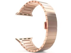 NEW Alogy trak iz nerjavečega jekla zapestnica za Apple Watch 1/2/3/4/5/6/7/8/SE/Ultra 42/44/45/49mm roza zlato