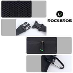 ROCKBROS RockBros Belt Bag Nepremočljiva torbica za kolk AS-081 torbica za dodatke Black