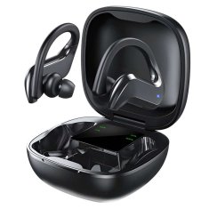 NEW Brezžične slušalke v ušesih Bluetooth 5.0 s polnilnim ohišjem PowerBank Črna