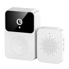 Miramarket Brezžično daljinsko zvonjenje Smart Video Doorbell HD 800mah