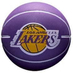 Wilson Piłka do koszykówki Wilson NBA Dribbler Los Angeles Lakers Mini Ball WTB1100PDQLAL