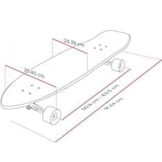 Inny Deskorolka Street Surfing Freeride Longboard 36'' Board984