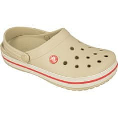 Crocs Klapki Crocs Crocband W 11016 beżowe