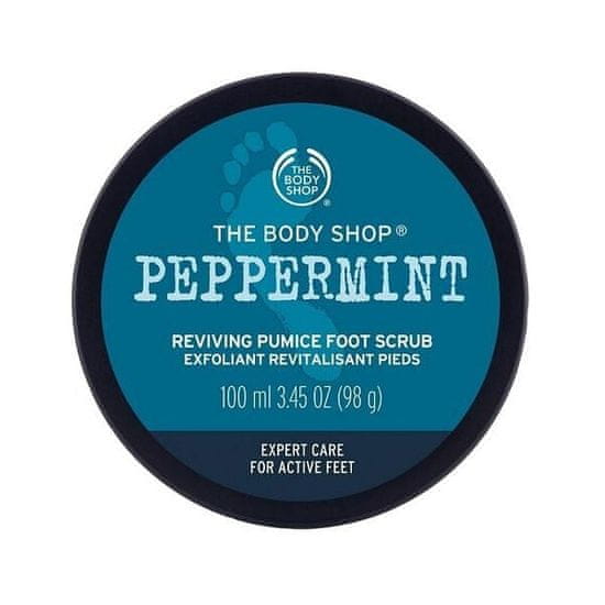 The Body Shop Peppermint hladilni piling za noge (Reviving Pumice Foot Scrub) 100 ml