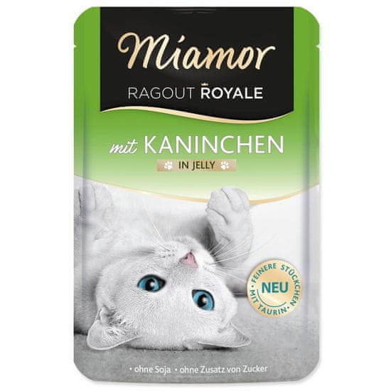 Miamor Ragout Royale Odrasli zajec v želeju 100g