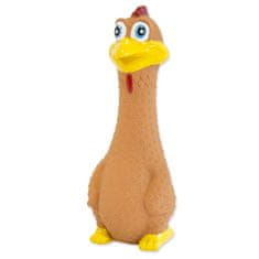 Dog Fantasy Igrača pes Fantazija Latex kokoš Quacking Mix 19cm