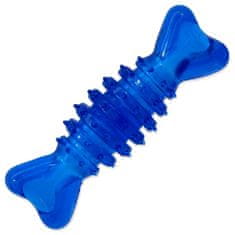 Dog Fantasy Igrača pes Fantasy kost valjček guma modra 12cm