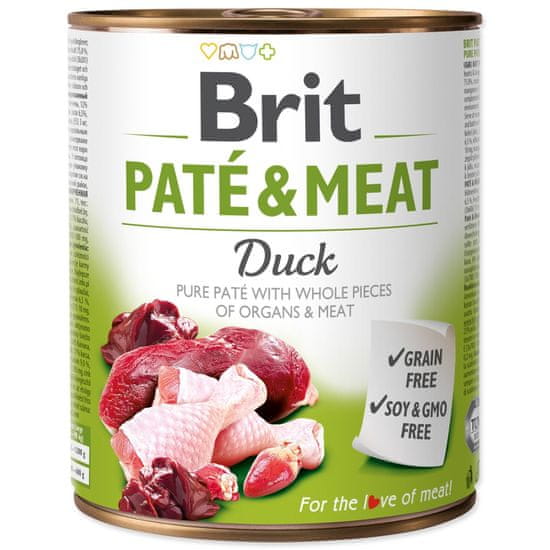 Brit Paté in mesna raca v pločevinki 800g